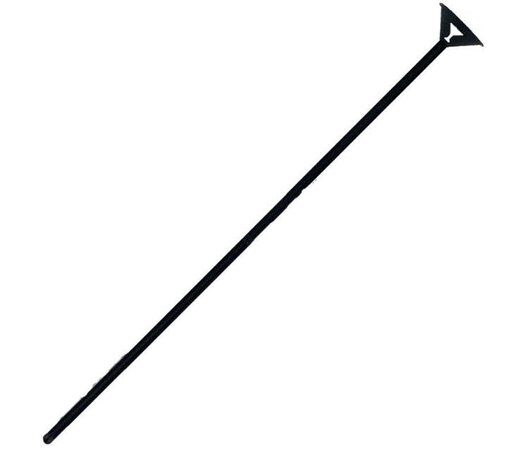 Crosswear Zwarte Ballon Stokjes | per 100 stuks