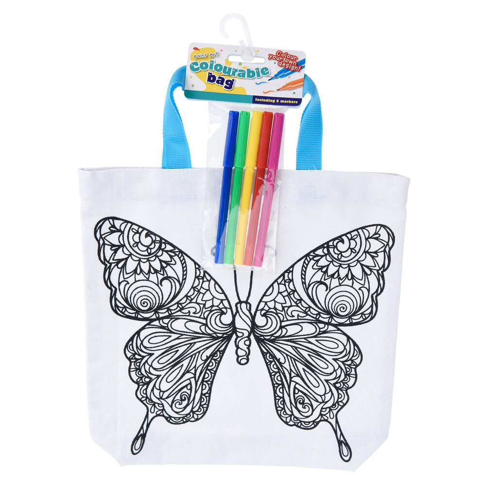 Tuf-Tuf Colour your own bag "Butterfly" | each Tuf-Tuf Colour your own bag "Butterfly" | each