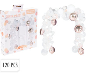 Tuf-Tuf Jeu de nœuds pour ballons Rose Gold | 120 pièces Tuf-Tuf Jeu de nœuds pour ballons Rose Gold | 120 pièces
