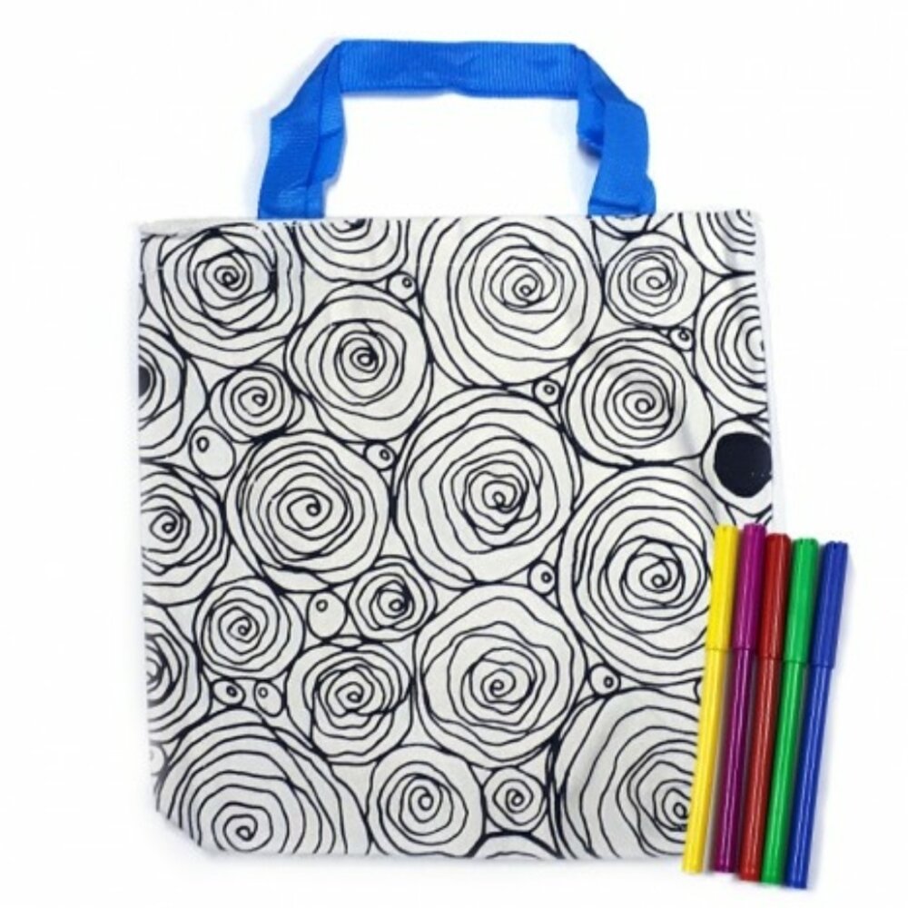 Tuf-Tuf Kleur je eigen Tas "Rozen" | per stuk Tuf-Tuf Kleur je eigen Tas "Rozen" | per stuk