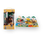 Tuf-Tuf Ensemble de jouets pour animaux de la jungle et du safari - 40 pièces Tuf-Tuf Ensemble de jouets pour animaux de la jungle et du safari - 40 pièces