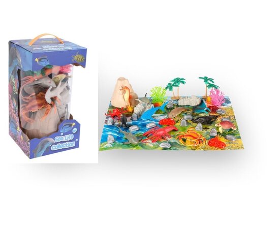 Tuf-Tuf Jeu de jouets Animaux marins | 40 pièces