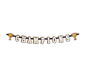 Boland Football Letter Garland "Champions" 160cm | per Unit Boland Football Letter Garland "Champions" 160cm | per Unit
