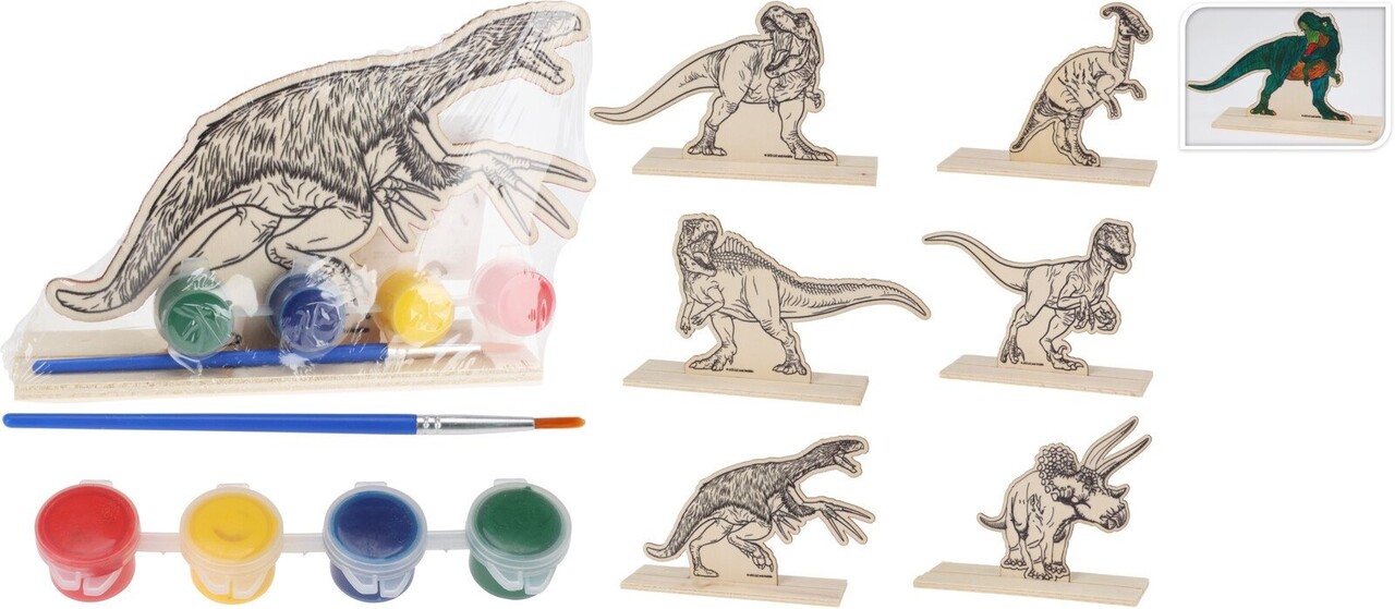 Tuf-Tuf Paint your own Dino | Per Piece Tuf-Tuf Paint your own Dino | Per Piece