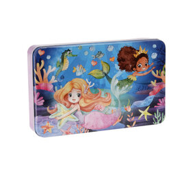 Tuf-Tuf Mermaid Puzzle in Tin | 80 Pieces