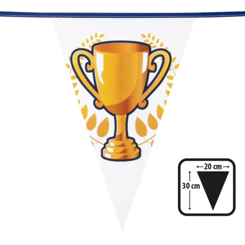 Boland Football Flag line "Champions cup" 6 m | per Unit Boland Football Flag line "Champions cup" 6 m | per Unit