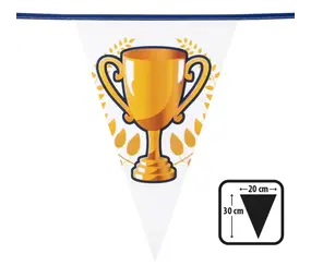 Boland Ligne de drapeau de football "Coupe des Champions" 6 m | par unité Boland Ligne de drapeau de football "Coupe des Champions" 6 m | par unité