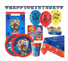 Amscan Pack de fête Paw Patrol | 56 pièces Amscan Pack de fête Paw Patrol | 56 pièces