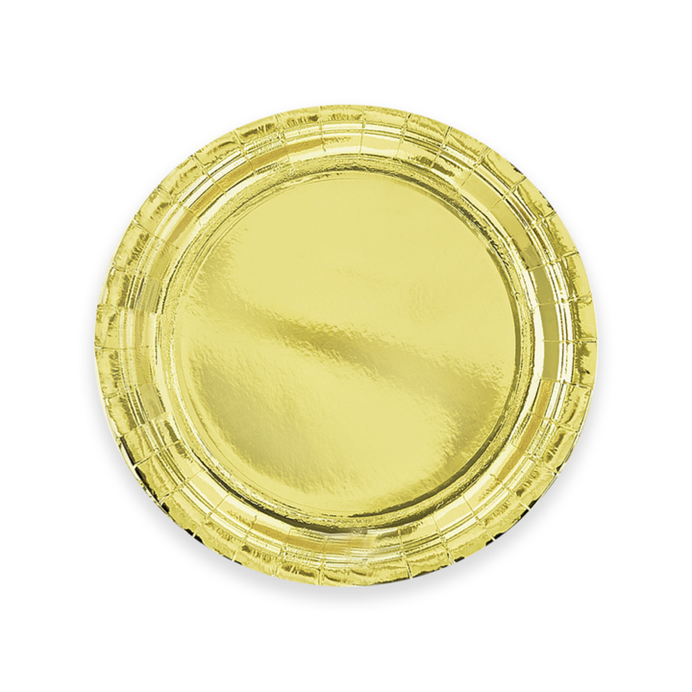 Tuf-Tuf Borden Goud Metallic 23cm | 6 stuks Tuf-Tuf Borden Goud Metallic 23cm | 6 stuks