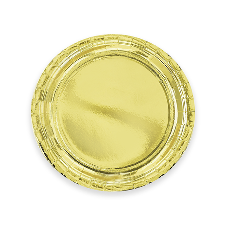 Tuf-Tuf Borden Goud Metallic 23cm | 6 stuks Tuf-Tuf Borden Goud Metallic 23cm | 6 stuks