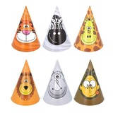 Henbrandt Jungle Party Hats | 6 pieces