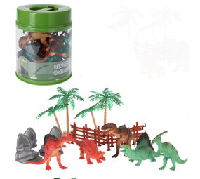 Tuf-Tuf Jeu de jouets pour dinosaures | 20 pièces Tuf-Tuf Jeu de jouets pour dinosaures | 20 pièces