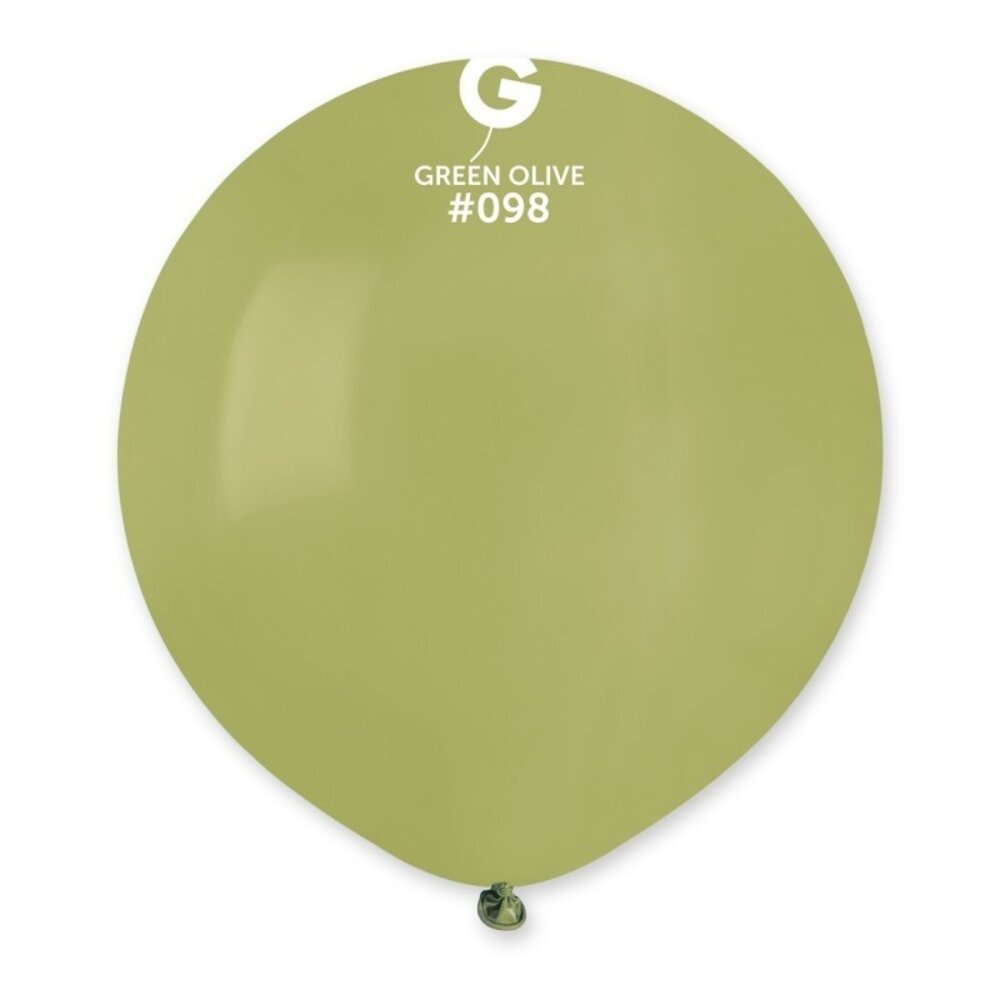 Gemar Olivgrüne Luftballons 48cm | 10 Stück Gemar Olivgrüne Luftballons 48cm | 10 Stück