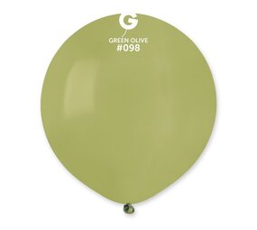 Gemar Olive Green Balloons 48cm | 10 pieces Gemar Olive Green Balloons 48cm | 10 pieces