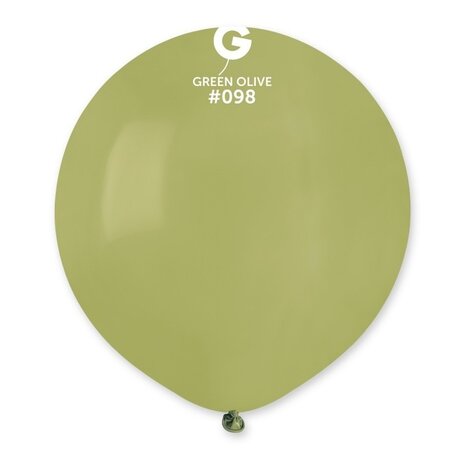 Gemar Olivgrüne Luftballons 48cm | 10 Stück Gemar Olivgrüne Luftballons 48cm | 10 Stück