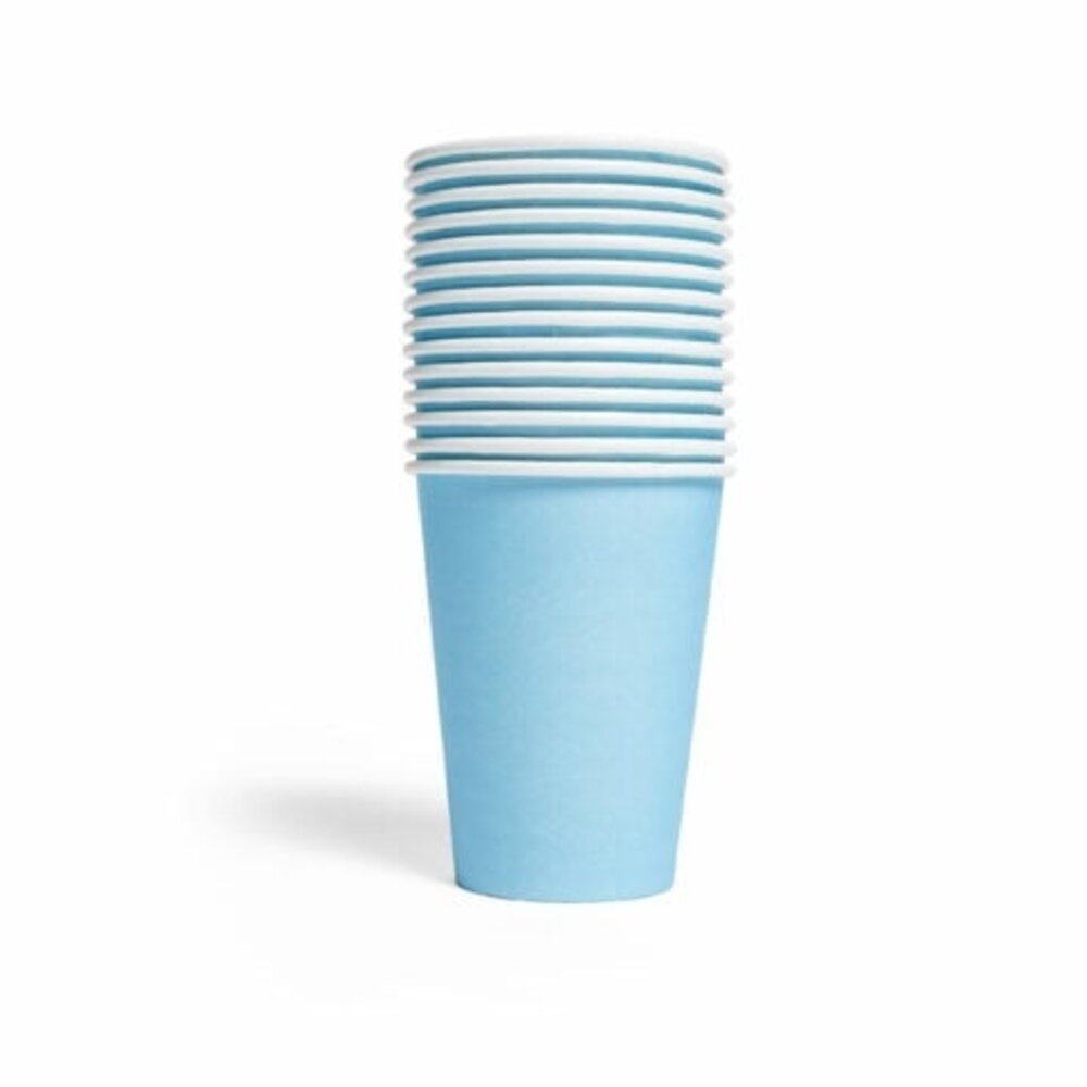 Blue Cups Light Blue 210ml | 14 pieces