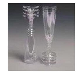 Tuf-Tuf Plastic Champagne Glazen Doorzichtig 140ml | 8 stuks Tuf-Tuf Plastic Champagne Glazen Doorzichtig 140ml | 8 stuks