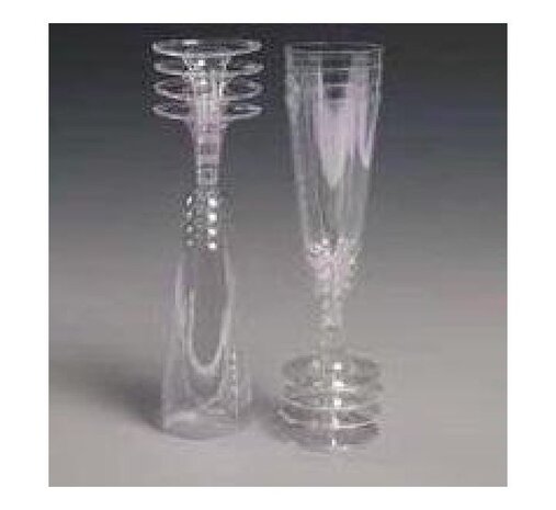 Tuf-Tuf Plastic Champagne Glasses Clear 140ml | 8 pieces Tuf-Tuf Plastic Champagne Glasses Clear 140ml | 8 pieces
