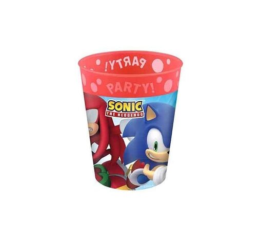 Procos Party Tasse à friandises Sonic 250ml | par unité Procos Party Tasse à friandises Sonic 250ml | par unité