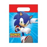 Procos Party Sonic Paper Treat Bags 22x16cm | 4 pcs
