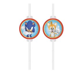 Procos Party Sonic Papieren Rietjes | 4 stuks