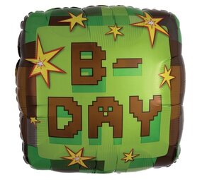 Anagram Ballon TNT Minecraft Party (43cm) gevuld met helium Anagram Ballon TNT Minecraft Party (43cm) gevuld met helium