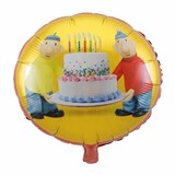 Folat Foil balloon Neighbour and Neighbour 45cm filled with helium Folat Foil balloon Neighbour and Neighbour 45cm filled with helium