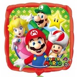 Anagram Helium ballon Super Mario (45 cm) gevuld met helium Anagram Helium ballon Super Mario (45 cm) gevuld met helium