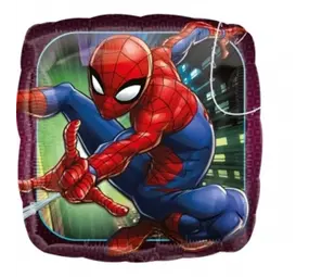 Anagram Ballon à l'hélium Spiderman Square 45 cm rempli d'hélium