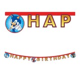 Procos Party Sonic Happy Birthday Buchstabengirlande 2mtr | pro Einheit Procos Party Sonic Happy Birthday Buchstabengirlande 2mtr | pro Einheit
