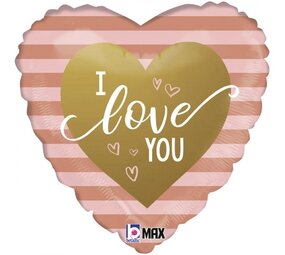 Folienballon I Love You 45cm | leer Folienballon I Love You 45cm | leer