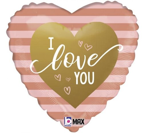 Folie ballon I Love You 45cm | leeg Folie ballon I Love You 45cm | leeg