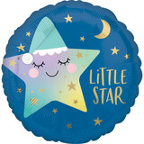 Amscan Ballon à l'hélium Sleepy Little Star (45cm) rempli d'hélium Amscan Ballon à l'hélium Sleepy Little Star (45cm) rempli d'hélium