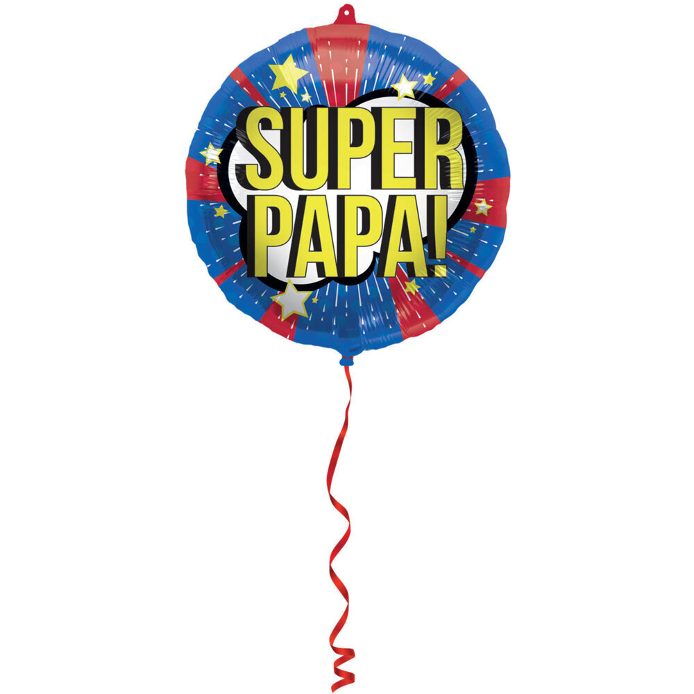 Folat Helium Balloon Super Daddy (45cm) filled with helium Folat Helium Balloon Super Daddy (45cm) filled with helium