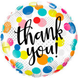 Folat Helium Balloon Thank You (45cm) filled with helium Folat Helium Balloon Thank You (45cm) filled with helium