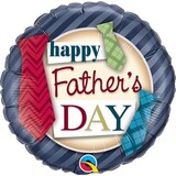 Qualatex Helium Balloon Happy Dad's Day (46cm) filled with helium Qualatex Helium Balloon Happy Dad's Day (46cm) filled with helium