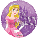 Heliumballon Prinzessin Happy Birthday (45cm) gefüllt mit Helium Heliumballon Prinzessin Happy Birthday (45cm) gefüllt mit Helium