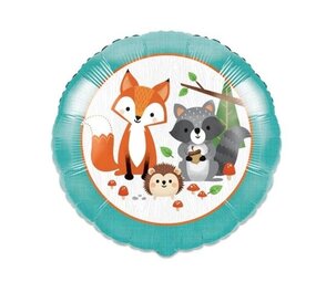 Creative Converting Heliumballon Woodland Forest Animals (45cm) gefüllt mit Helium Creative Converting Heliumballon Woodland Forest Animals (45cm) gefüllt mit Helium