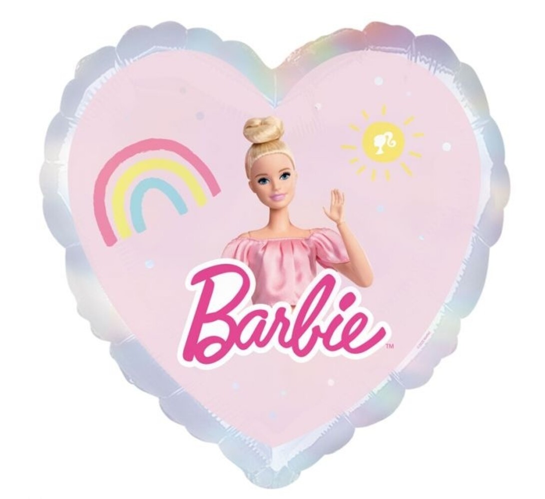 Anagram Folie Ballon Barbie 45cm | gevuld met helium Anagram Folie Ballon Barbie 45cm | gevuld met helium