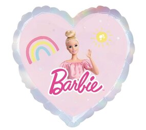 Anagram Folie Ballon Barbie 45cm | gevuld met helium