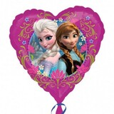 Amscan Ballon Frozen en forme de coeur (45cm) rempli d'hélium Amscan Ballon Frozen en forme de coeur (45cm) rempli d'hélium