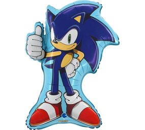 Sonic Super Shape Ballon 84cm | pro Einheit Sonic Super Shape Ballon 84cm | pro Einheit