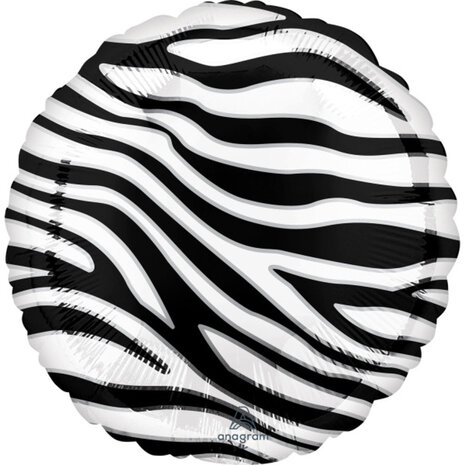 Anagram Helium Ballon Zebra Druck (45cm) gefüllt mit Helium Anagram Helium Ballon Zebra Druck (45cm) gefüllt mit Helium