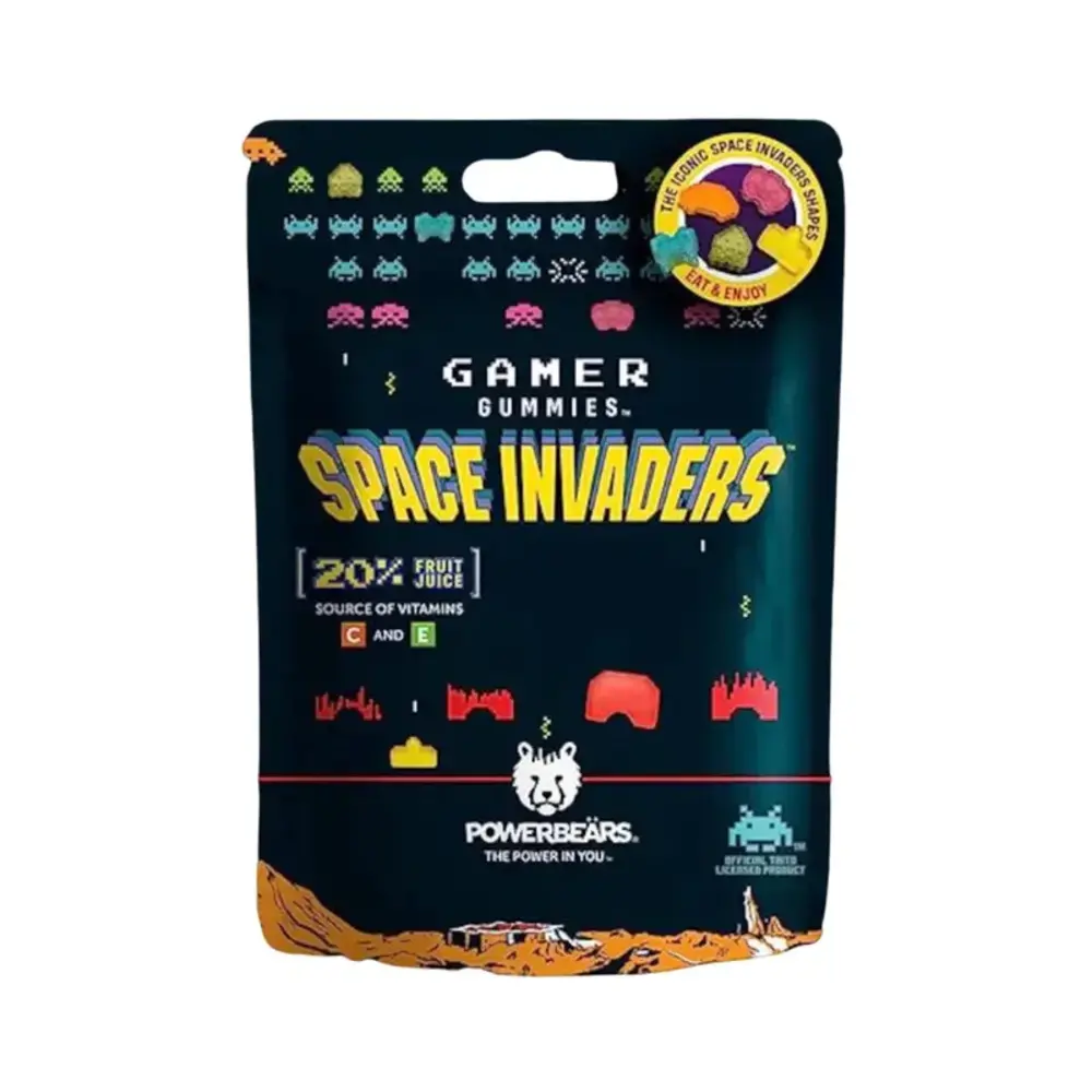Space Invaders Gamer Gummies 50 gr | pro Beutel Space Invaders Gamer Gummies 50 gr | pro Beutel