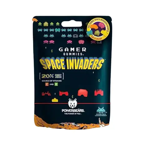 Space Invaders Gamer Gummies 50 gr | pro Beutel Space Invaders Gamer Gummies 50 gr | pro Beutel