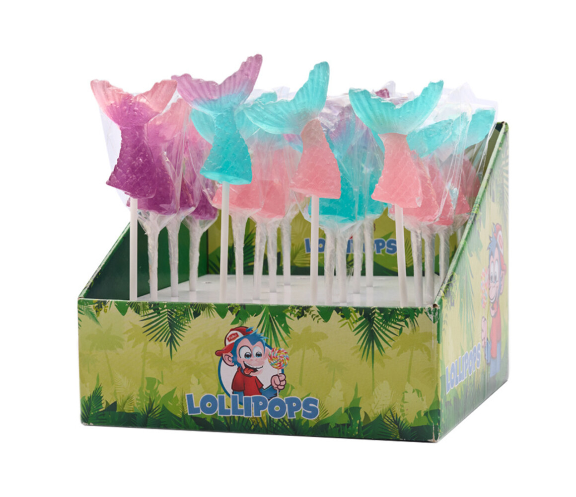 Felko Zeemeermin Staart mini Lolly 15gr | per stuk Felko Zeemeermin Staart mini Lolly 15gr | per stuk
