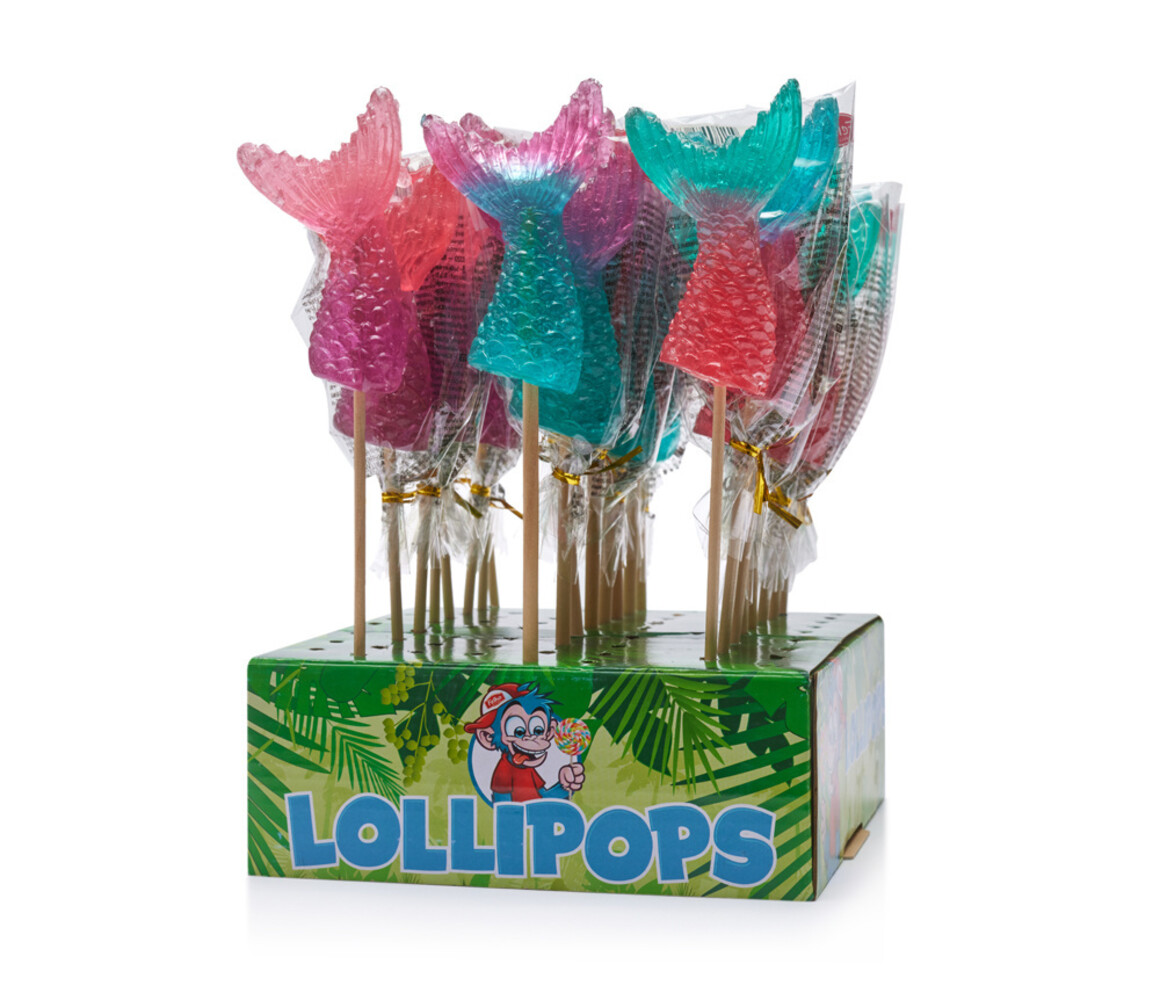 Felko Mermaid Tail Lolly 45gr | per Unit Felko Mermaid Tail Lolly 45gr | per Unit