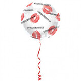 Folat Foil balloon "#hugs&kisses" (45cm) filled with helium Folat Foil balloon "#hugs&kisses" (45cm) filled with helium