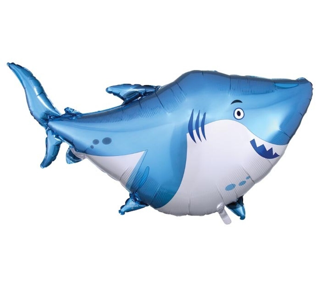 Anagram Shark Super Shape Balloon 101cm | per Unit Anagram Shark Super Shape Balloon 101cm | per Unit