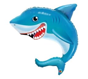 Qualatex Shark Super Shape Balloon 91cm | per Unit Qualatex Shark Super Shape Balloon 91cm | per Unit